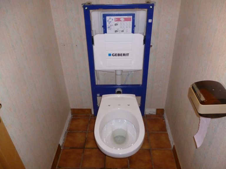 installation de bati suspendu
