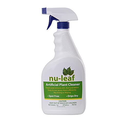 Nettoyant pour arbres artificiels et plantes en soie Nu-Leaf Spray & Drip-Dry 32 FL.OZ