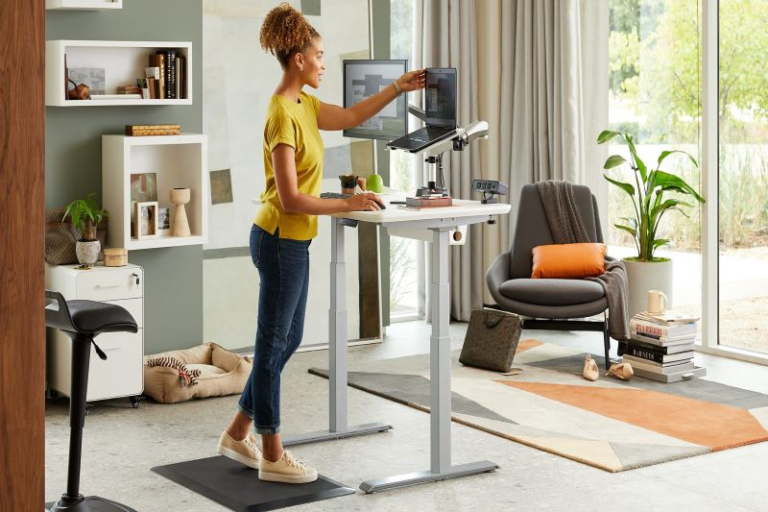 utilisation bureau assis debout