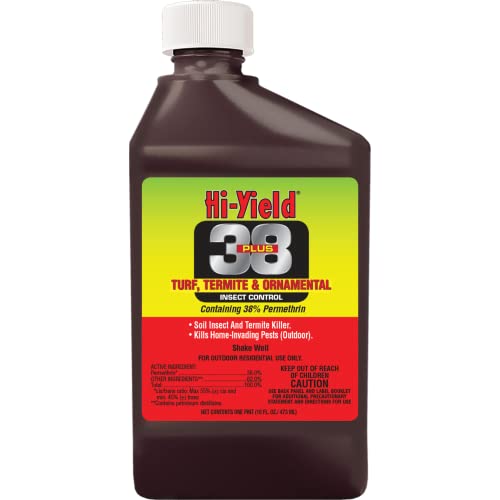 Hi-Yield 38 Plus Permethrin Turf Termite and Ornamental Insect Control, 16 Oz. Bottle