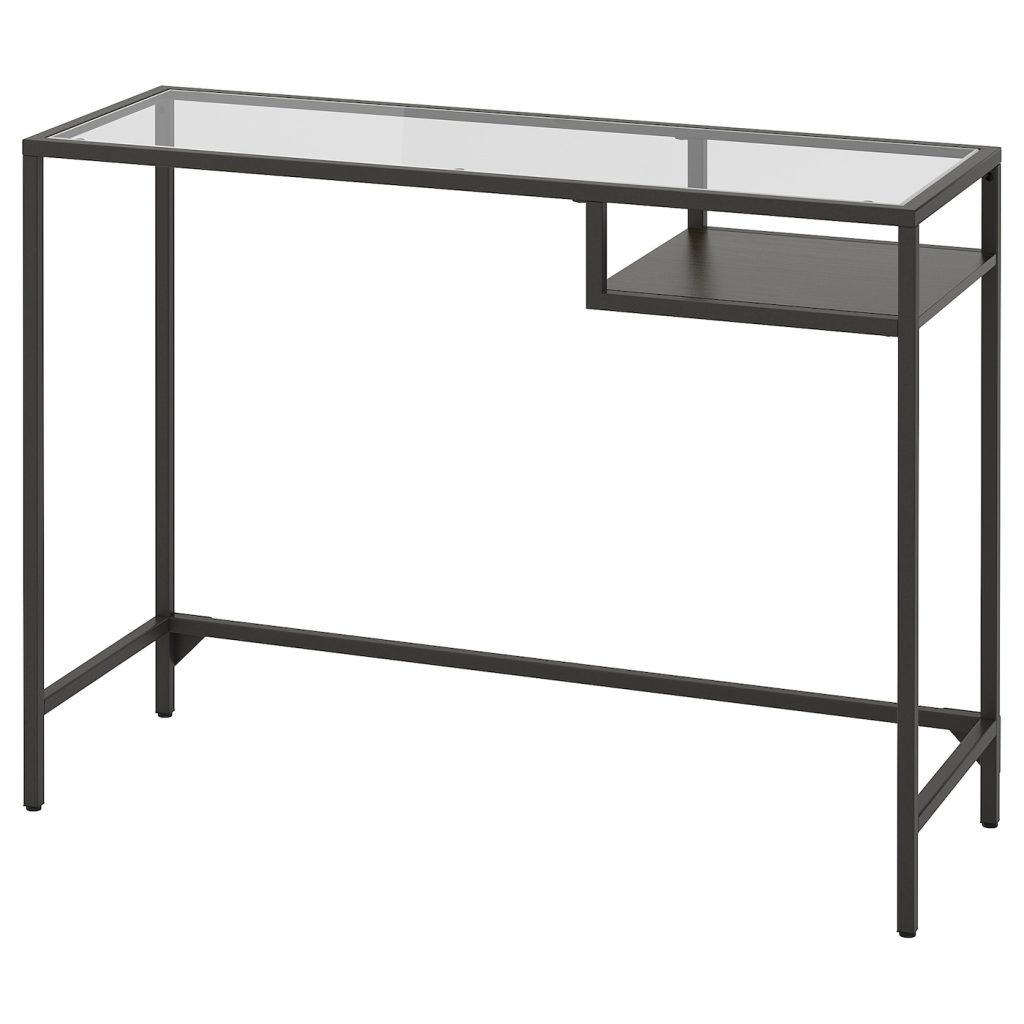 Console en verre ikea
