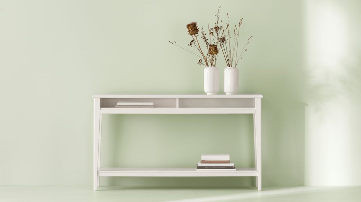 Ikea console bois