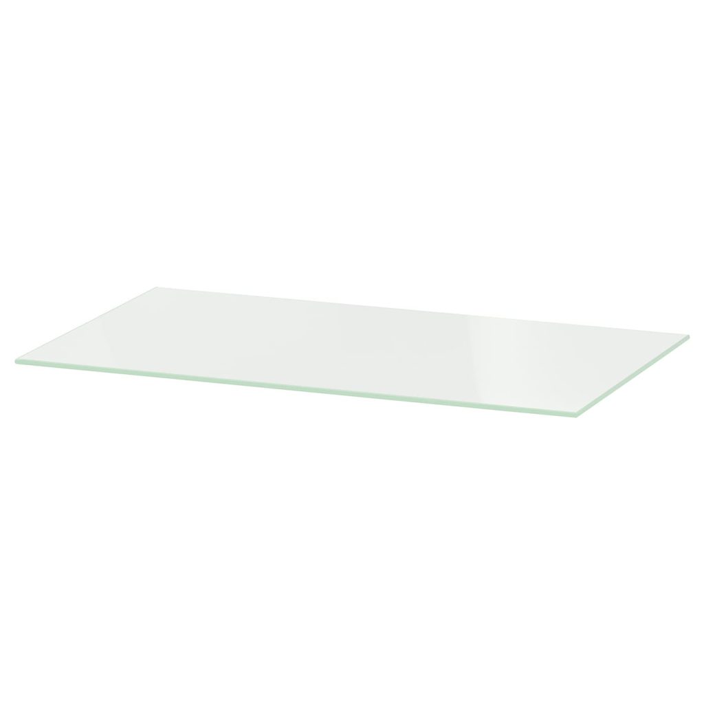 Étagère en verre ikea