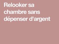 Renovation chambre