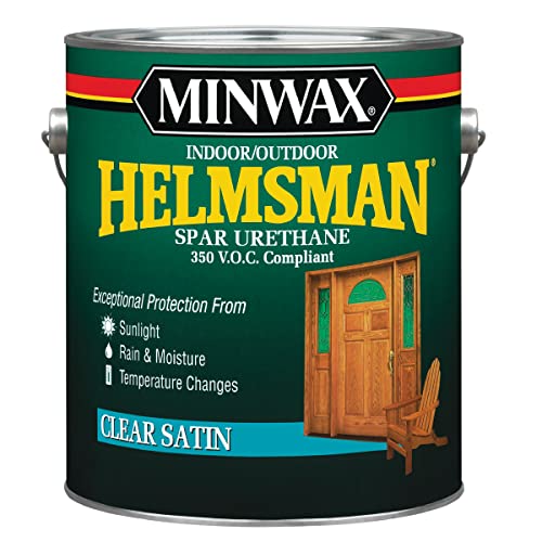 Minwax Helmsman Intérieur/extérieur Spar Uréthane, conforme à 350 COV, gallon, satiné