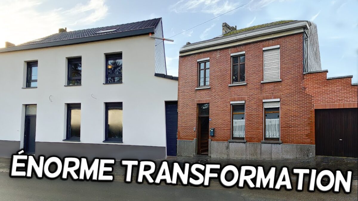 Avant et Après : La Transformation Impressionnante d’une Maison grâce à l’Isolation Extérieure