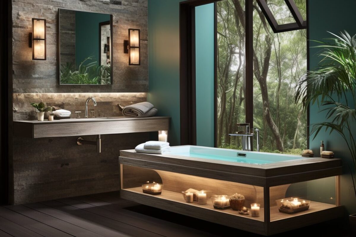 Créer une oasis de paix : l’élégance d’une salle de bain blanche