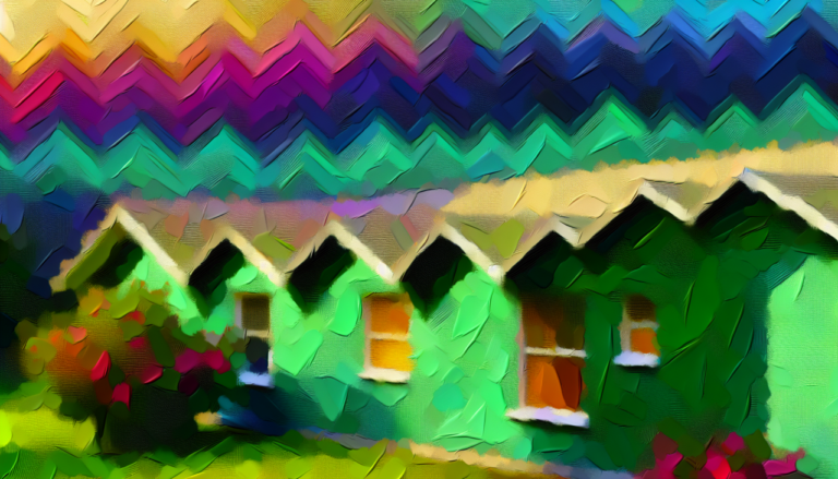 Couleur en J - Mur de maison peint avec un dégradé de jade vert, de jasmin et de noir. Texture subtile et éclairage doux du matin.