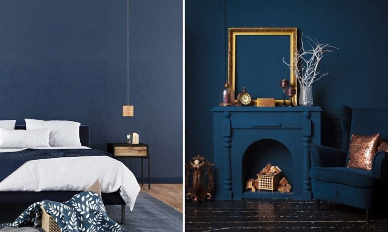 Comment intégrer la peinture bleu nuit dans votre décoration intérieure ?