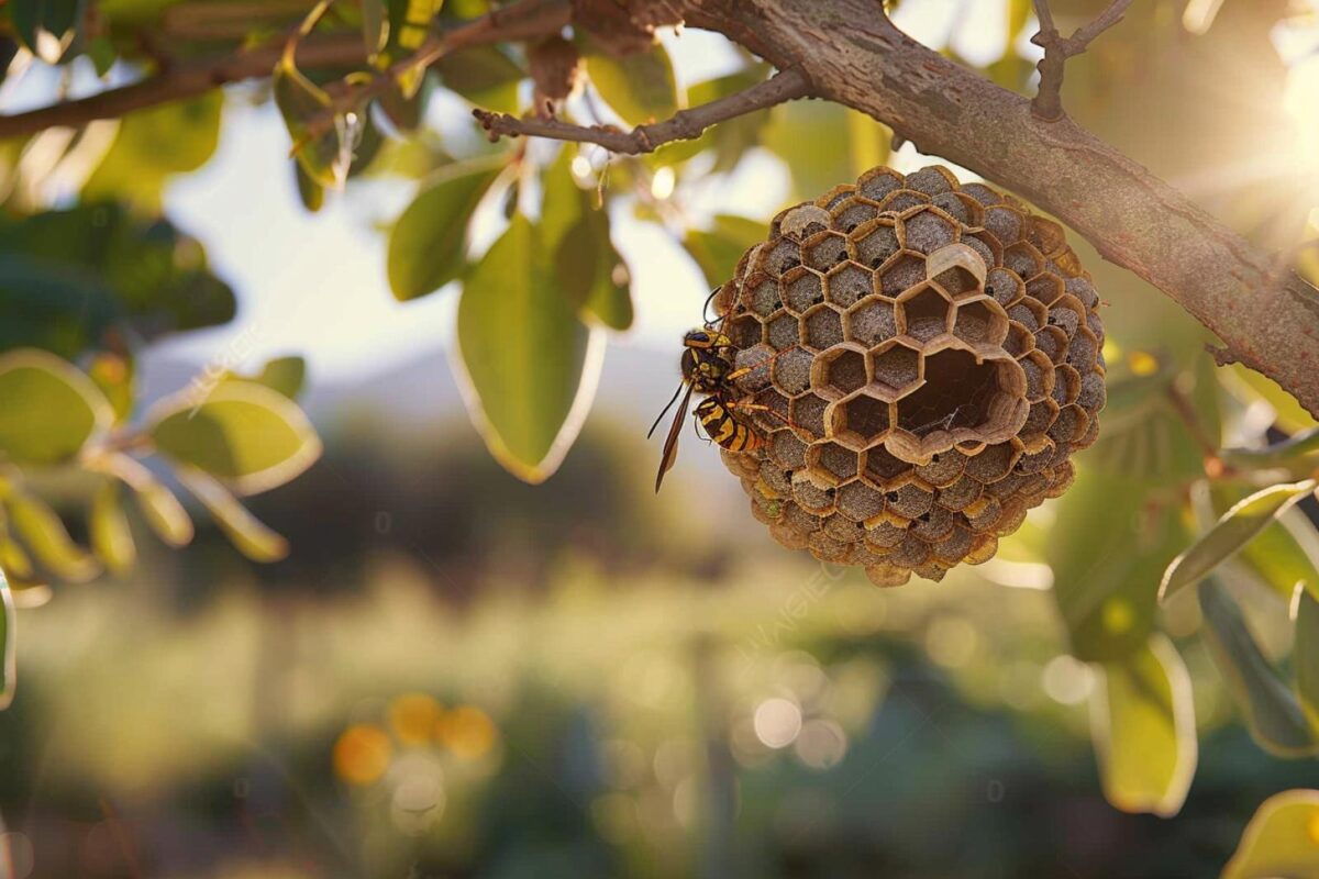 Peut-on vraiment laisser un nid de guêpes dans son jardin ?