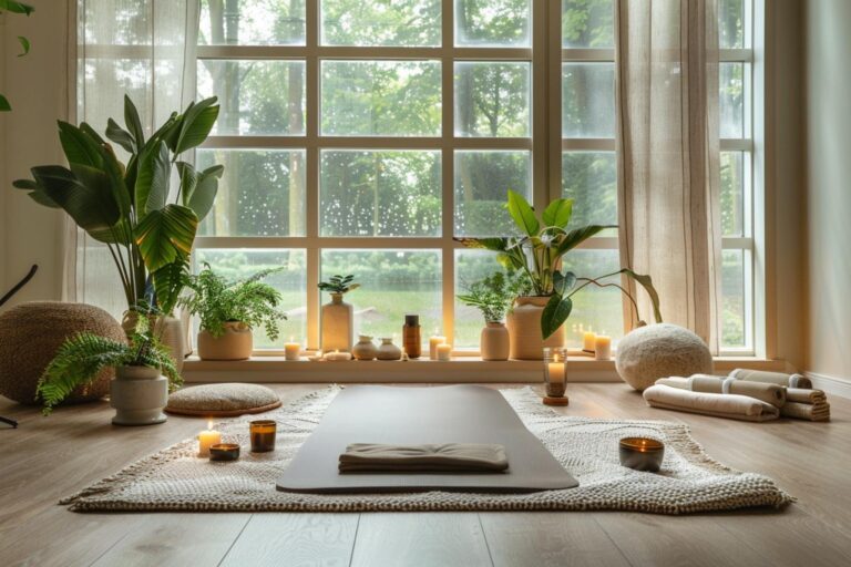 Aménager une pièce de yoga chez soi