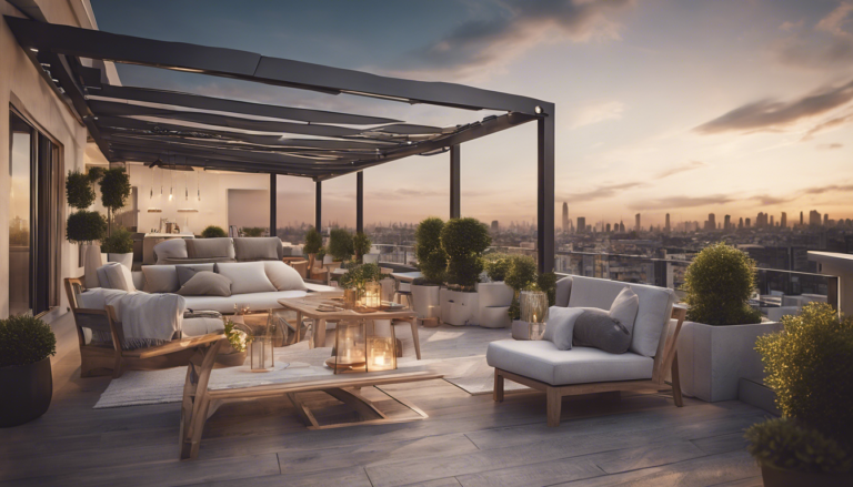 Comment aménager efficacement un toit terrasse ?
