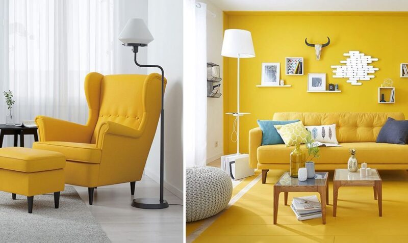 Comment intégrer la tendance du jaune oranger dans votre décoration intérieure ?