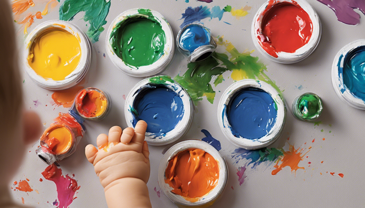 découvrez comment choisir la meilleure peinture au doigt non toxique pour votre bébé et offrez-lui une expérience artistique en toute sécurité.