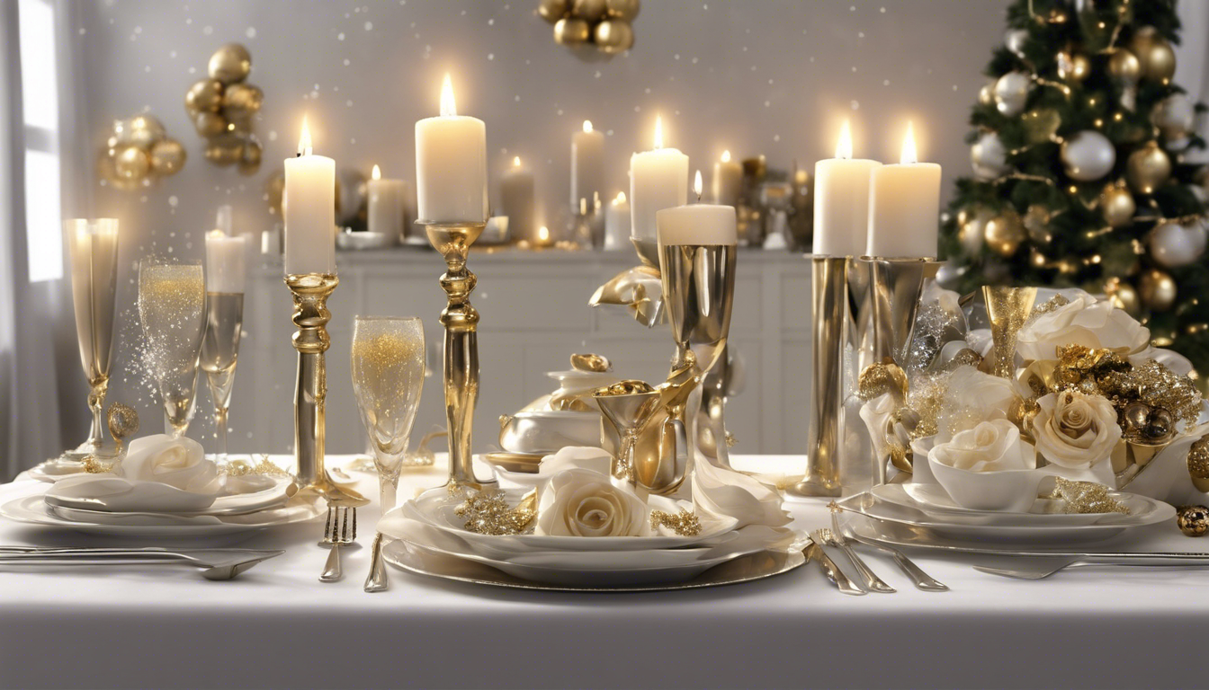 découvrez des idées inspirantes de décoration de table pour le jour de l'an ! apportez une touche festive à votre repas de fête avec des astuces créatives, des thèmes élégants et des éléments décoratifs qui émerveilleront vos invités. transformez votre table en un véritable chef-d'œuvre pour accueillir la nouvelle année dans une ambiance chaleureuse et joyeuse.