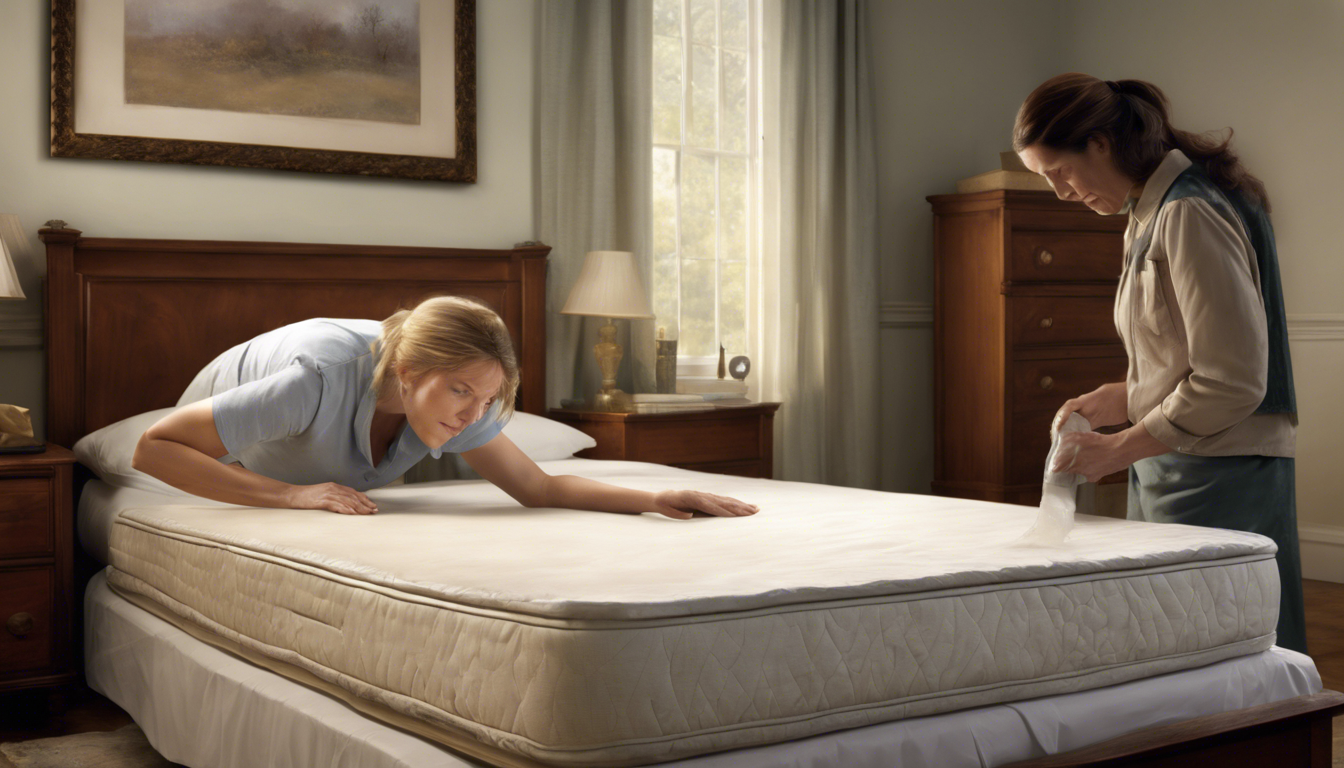 découvrez des astuces efficaces pour enlever une tache d'urine ancienne sur votre matelas. apprenez des méthodes simples et naturelles pour restaurer la propreté de votre literie et éliminer les odeurs, garantissant ainsi un sommeil sain et réparateur.