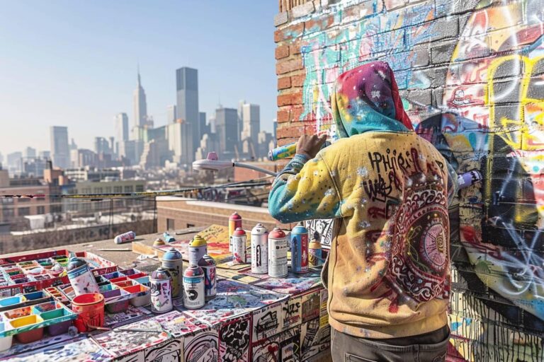 Comment créer une décoration de style street art ?