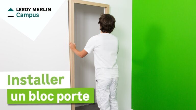 Comment installer une porte poussant droit chez soi ?