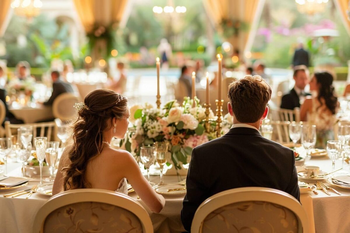 Comment placer les tables dans une salle pour un mariage ?