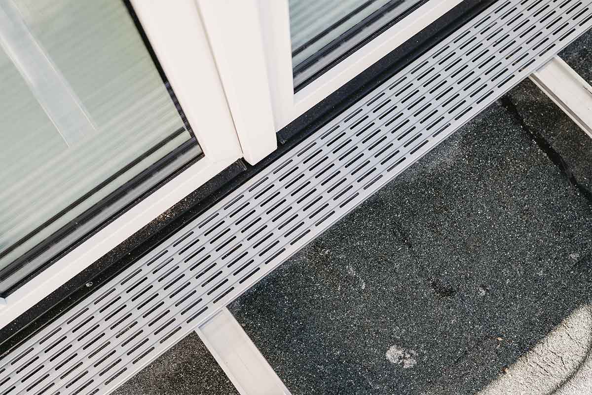 Conseils pour l'évacuation de l'eau sur la terrasse