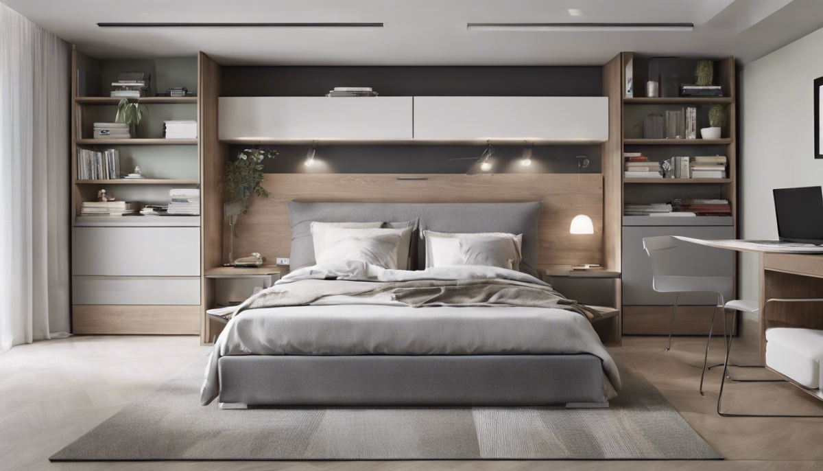 découvrez des idées originales de têtes de lit avec rangement pour un lit de 90 cm. optimisez votre espace tout en alliant praticité et style dans votre chambre à coucher.