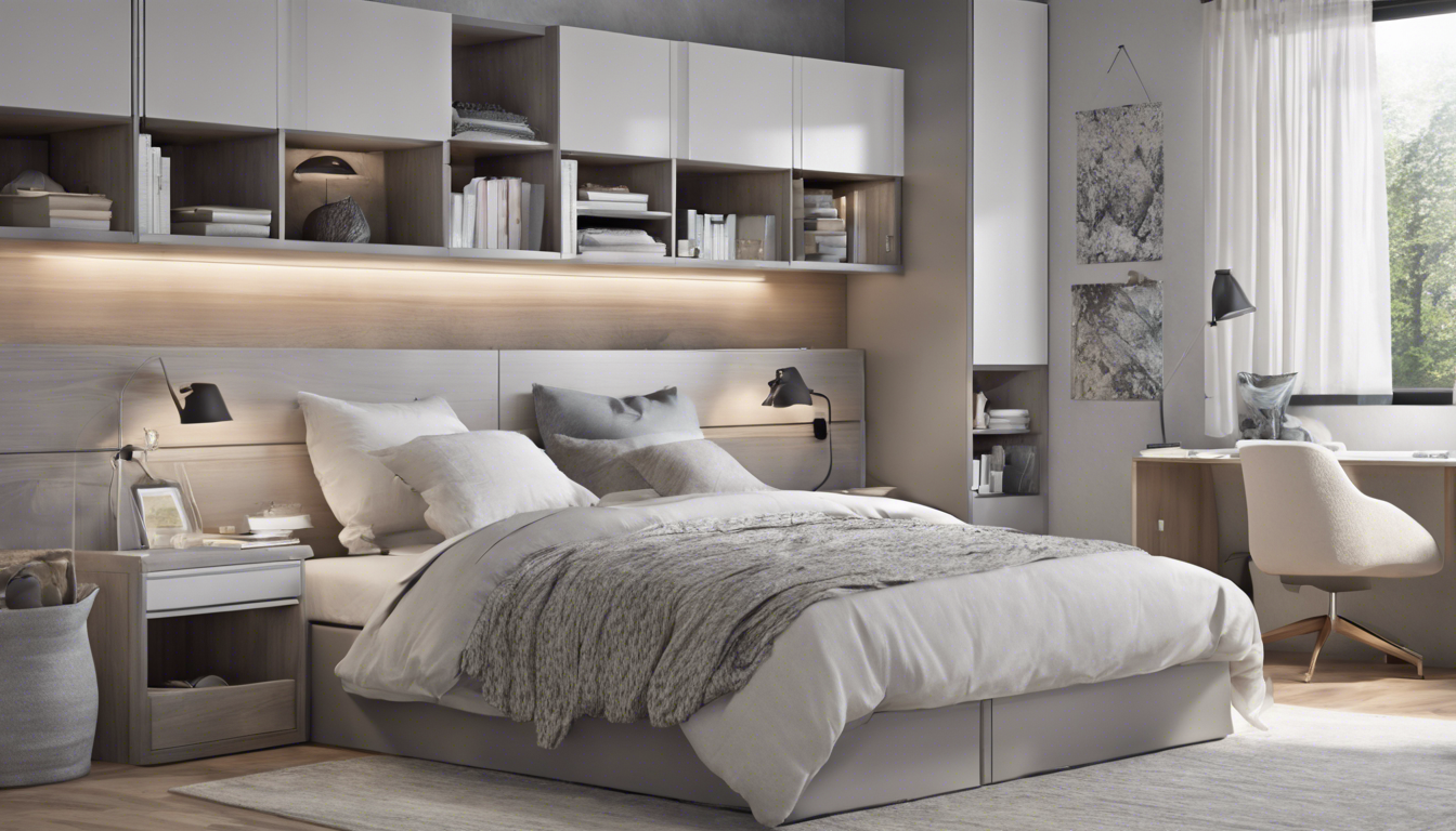 découvrez des idées innovantes de tête de lit avec rangement 90 pour optimiser votre espace. transformez votre chambre en alliant style et fonctionnalité, tout en profitant d'un rangement pratique. aménagez votre intérieur astucieusement !