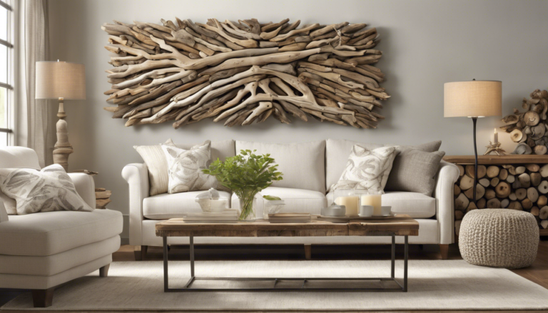découvrez des idées inspirantes de décoration murale en bois flotté pour apporter une touche naturelle et élégante à votre intérieur. transformez vos murs avec des créations uniques, alliant esthétisme et écologie.