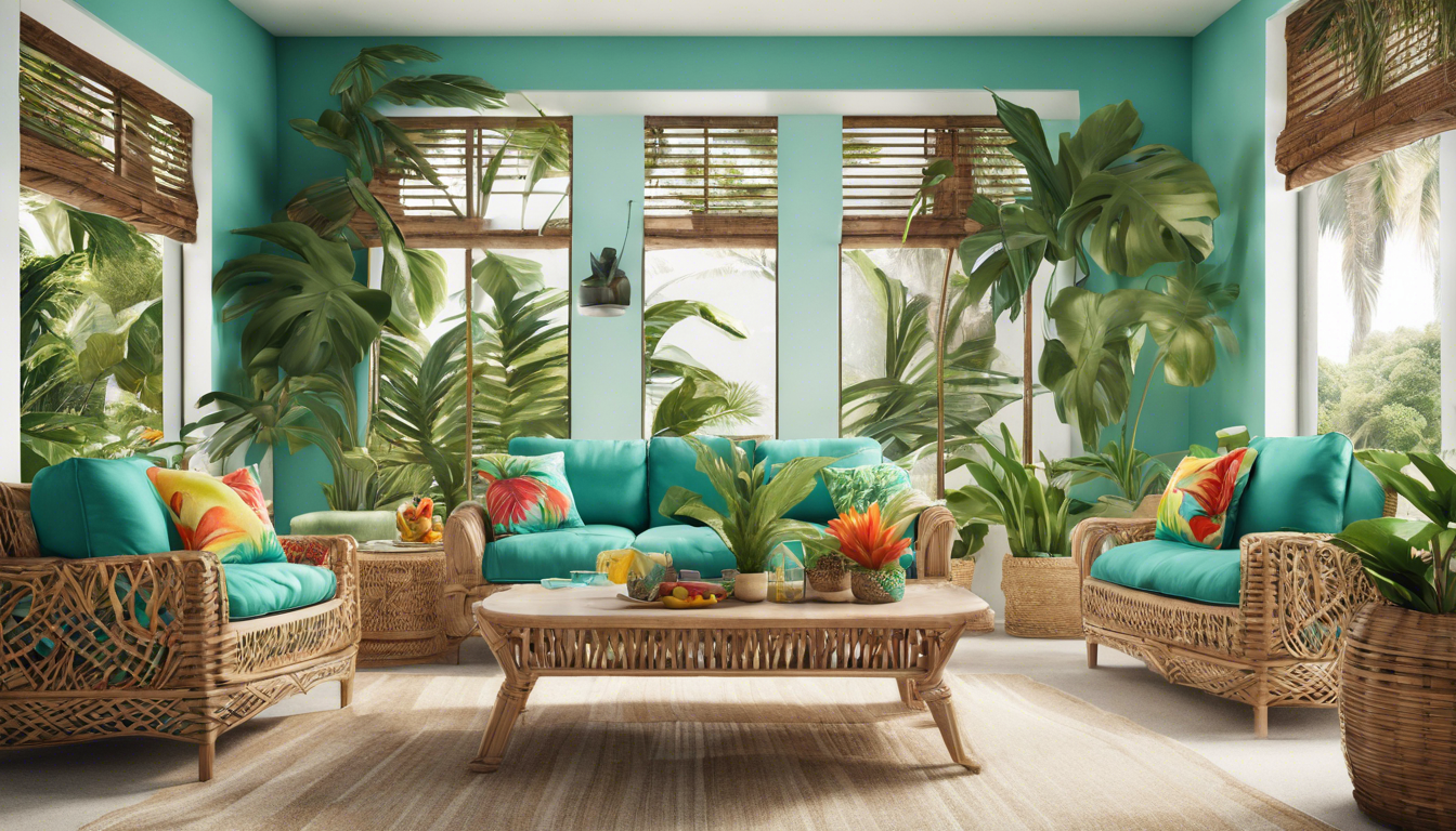 découvrez des idées inspirantes pour une décoration tropicale qui apportera une touche de chaleur et d'exotisme à votre intérieur. plantes luxuriantes, couleurs vives et matériaux naturels, transformez votre espace en un véritable havre de paix. laissez-vous séduire par notre sélection d'astuces et de conseils pour un style tropical réussi.