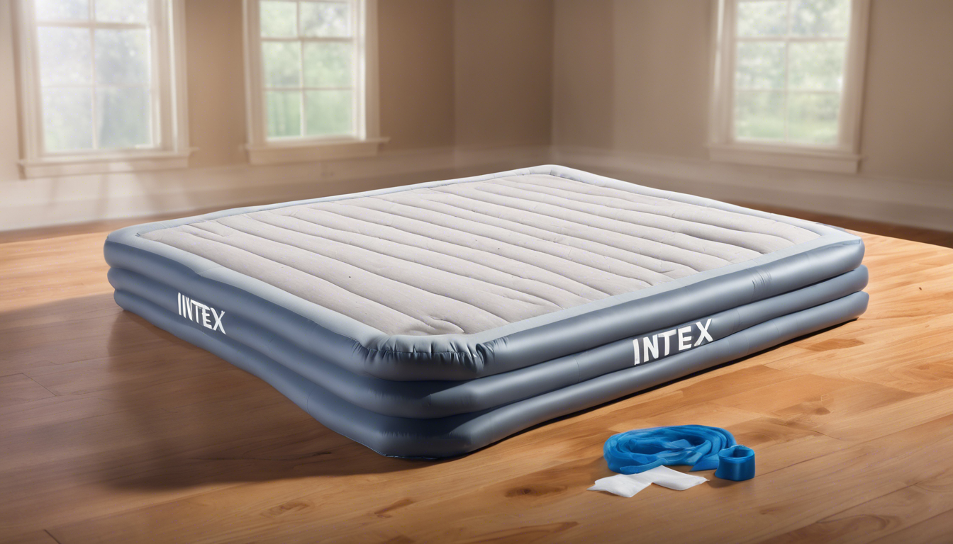 découvrez notre kit de réparation pour matelas gonflable intex, conçu pour prolonger la durée de vie de votre matelas. facile à utiliser, il comprend tout le nécessaire pour réparer les fuites et les déchirures, garantissant un confort optimal lors de vos nuits en plein air. ne laissez pas un petit accident gâcher vos moments de détente !