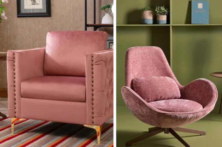 Comment intégrer un fauteuil rose poudré dans votre décoration intérieure ?