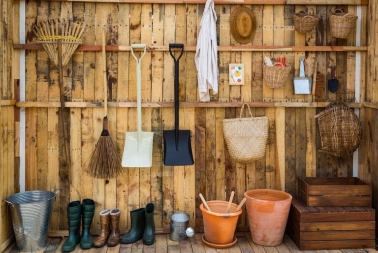 Comment ranger les outils de jardin ?