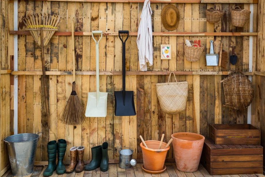 Comment ranger les outils de jardin ?
