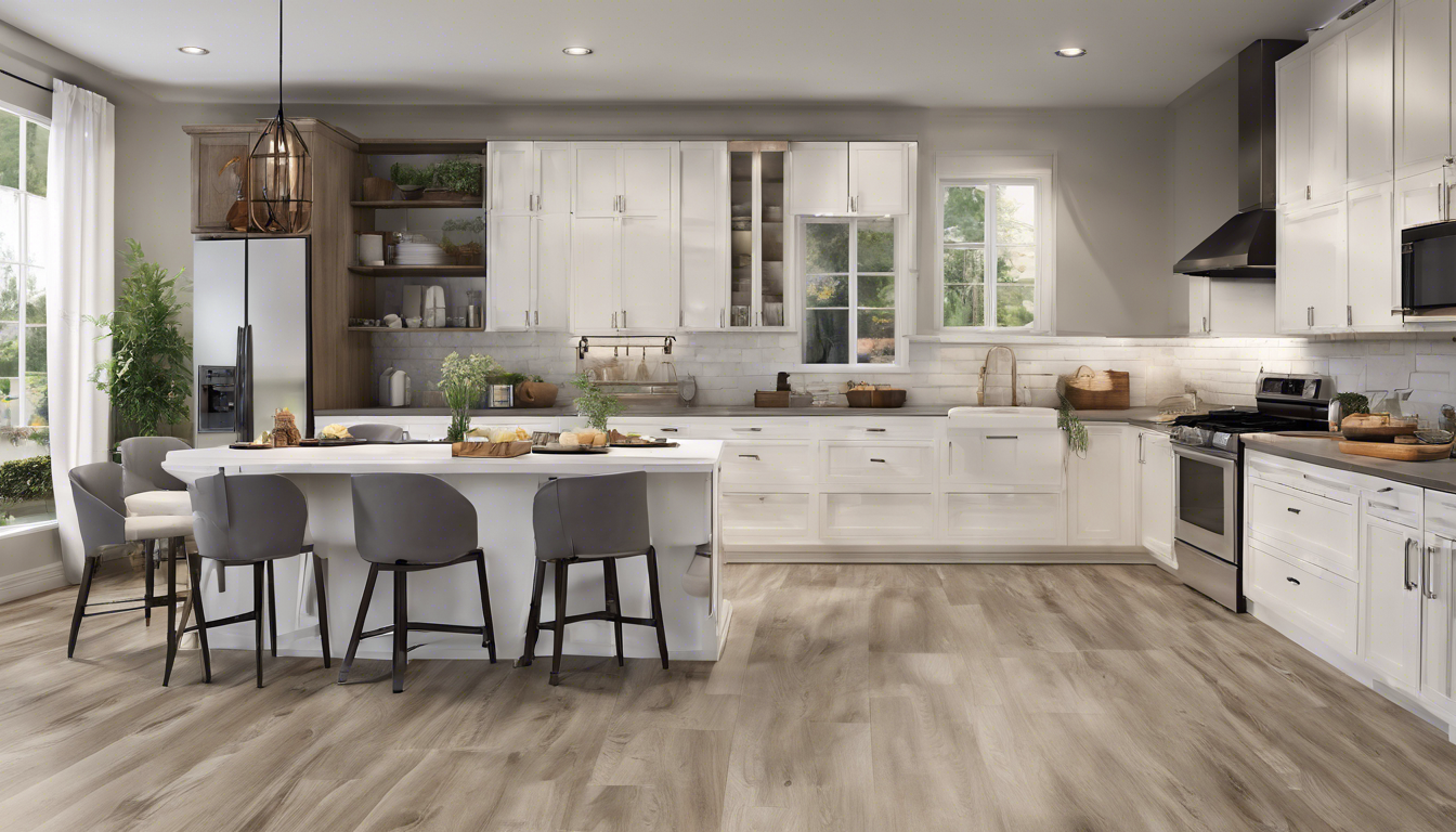 Revêtements de sol pour une cuisine moderne - Habitats Durables