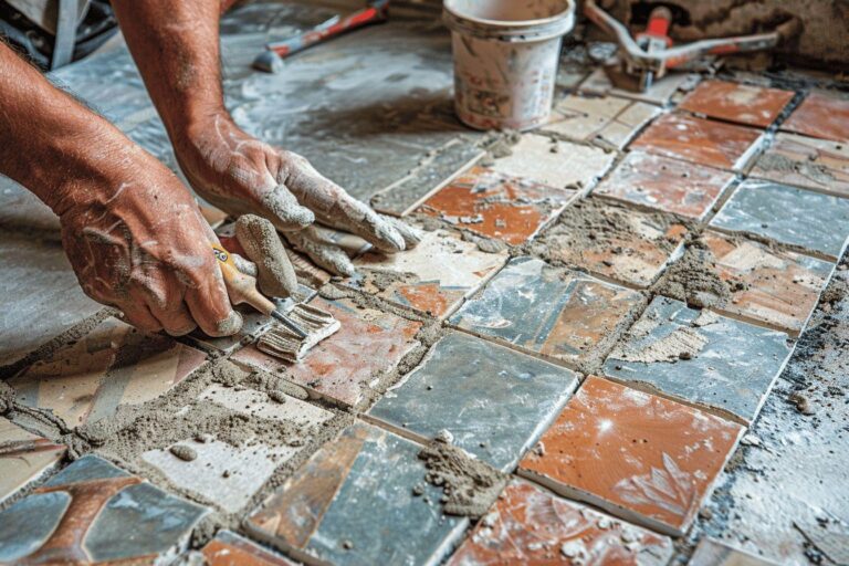 Comment coller du carrelage sur un ancien carrelage ?