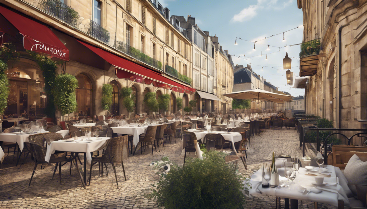 découvrez notre sélection des meilleures terrasses de restaurants à bordeaux, où vous pourrez savourer des plats délicieux tout en profitant d'une vue imprenable sur la ville. parfait pour un repas en plein air avec vos proches!