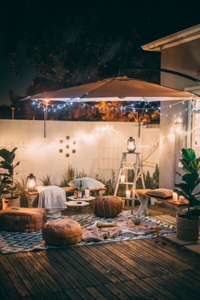patio eclairage led