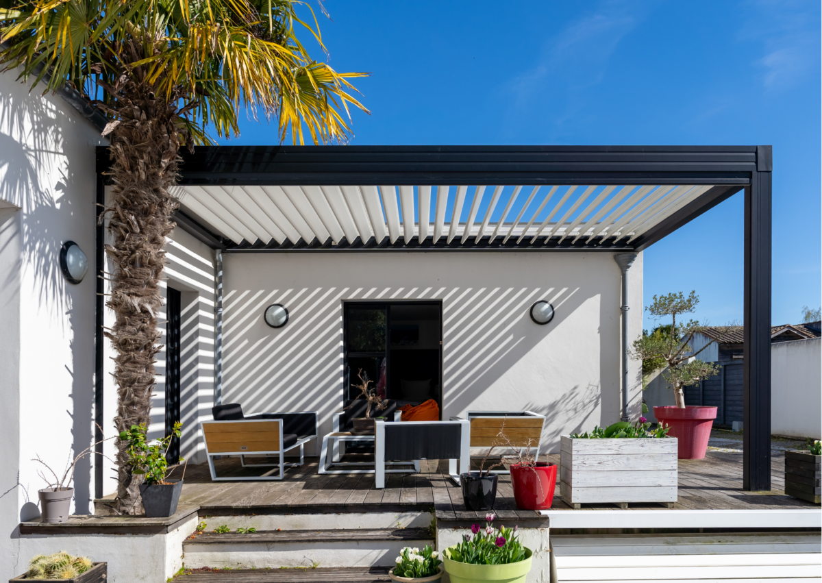 pergola climatique