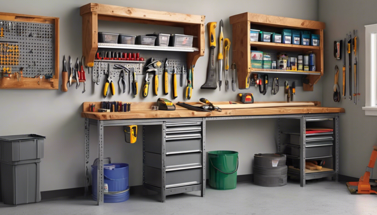 découvrez des astuces pratiques et efficaces pour optimiser le rangement de votre établi de garage. transformez votre espace de travail en un lieu organisé et fonctionnel grâce à nos conseils de rangement et d'organisation.
