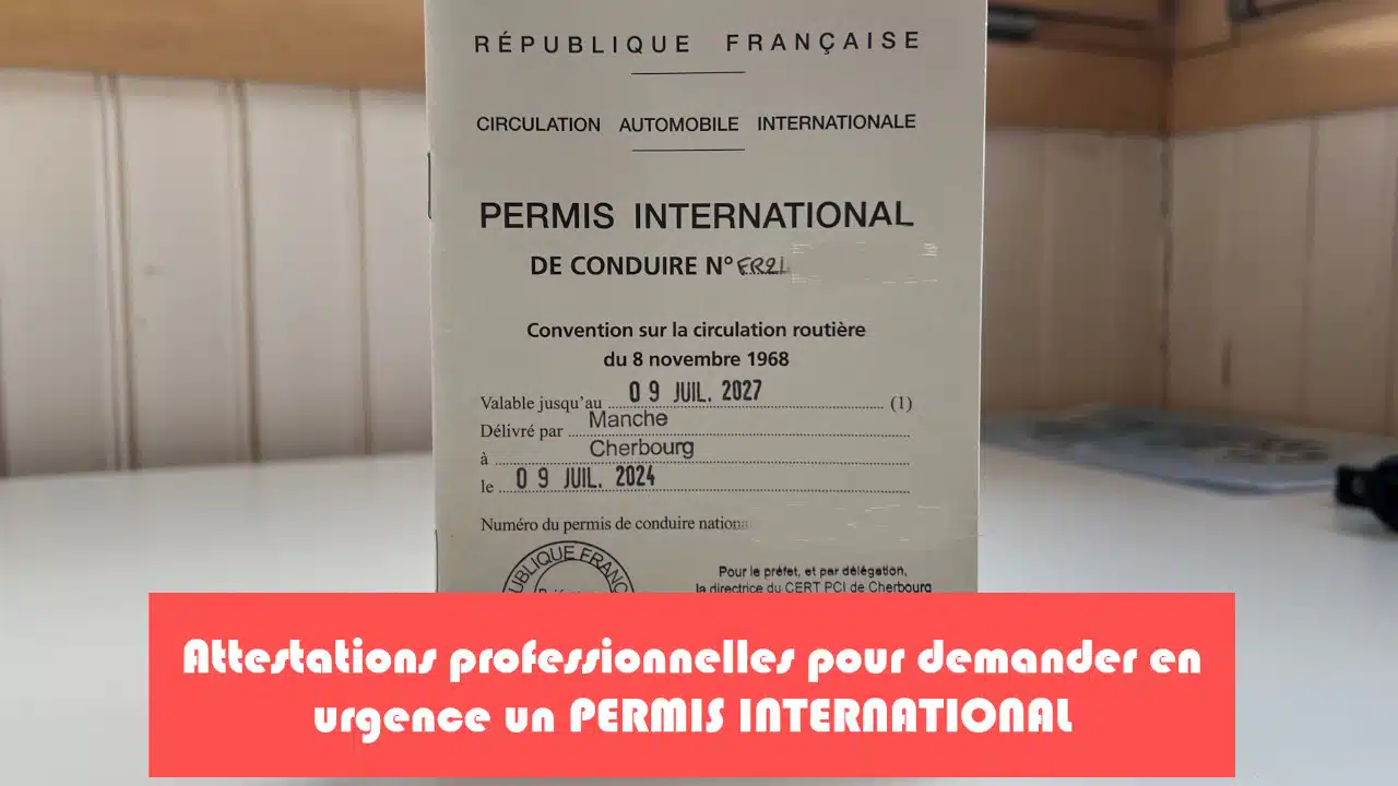 Modèle attestation FMD