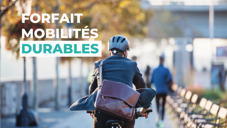 Document officiel illustrant le forfait mobilités durables pour les employés en 2024