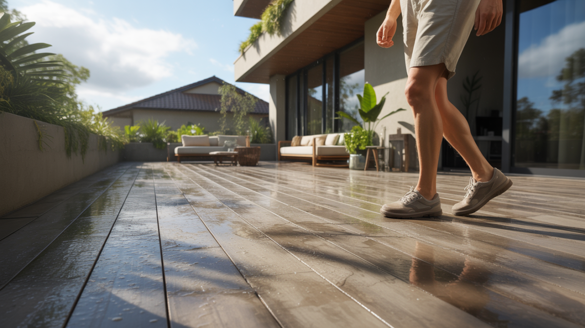 Sol PVC pour terrasse extérieure : est-ce que ça résiste vraiment ?