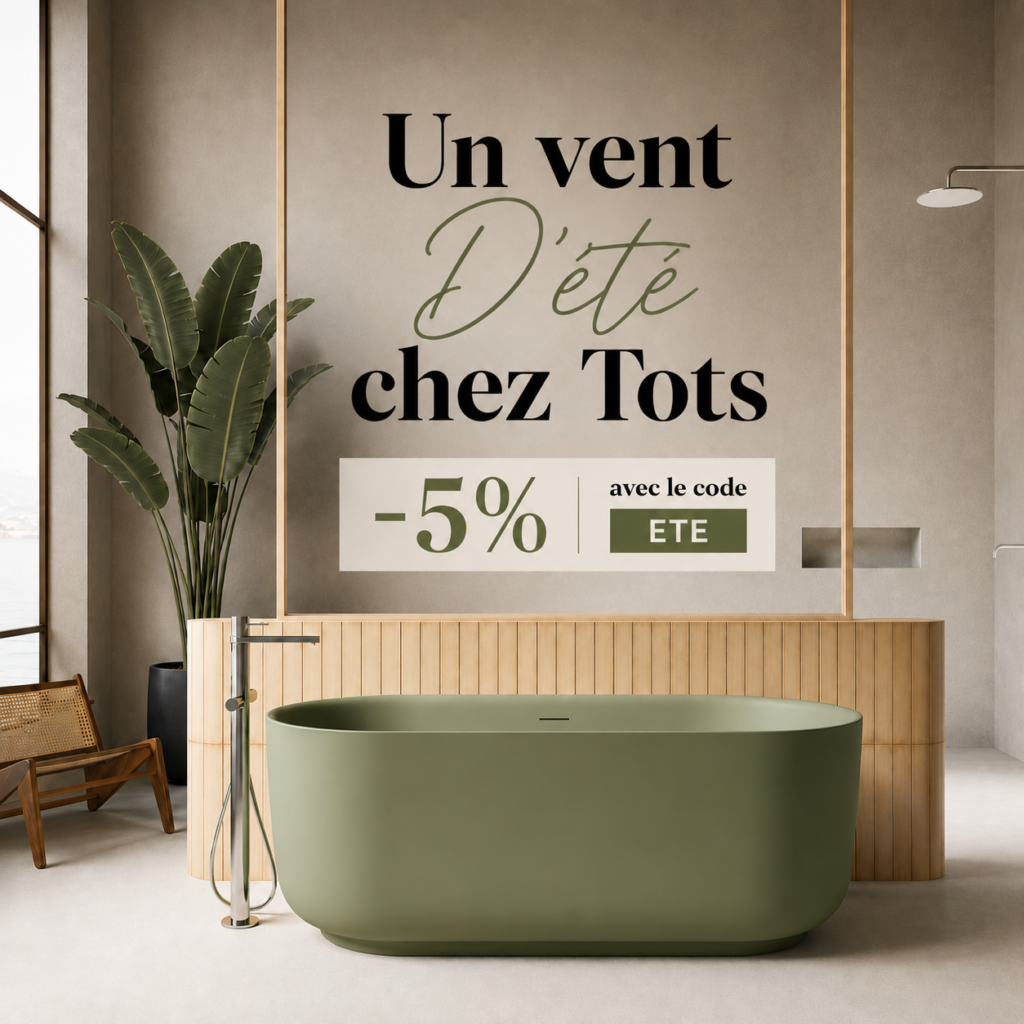 Les bonnes affaires du web : la rubrique déstockage de TOTS.FR attire les amateurs de salle de bain moderne
