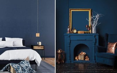 Comment intégrer la peinture bleu nuit dans votre décoration intérieure ?